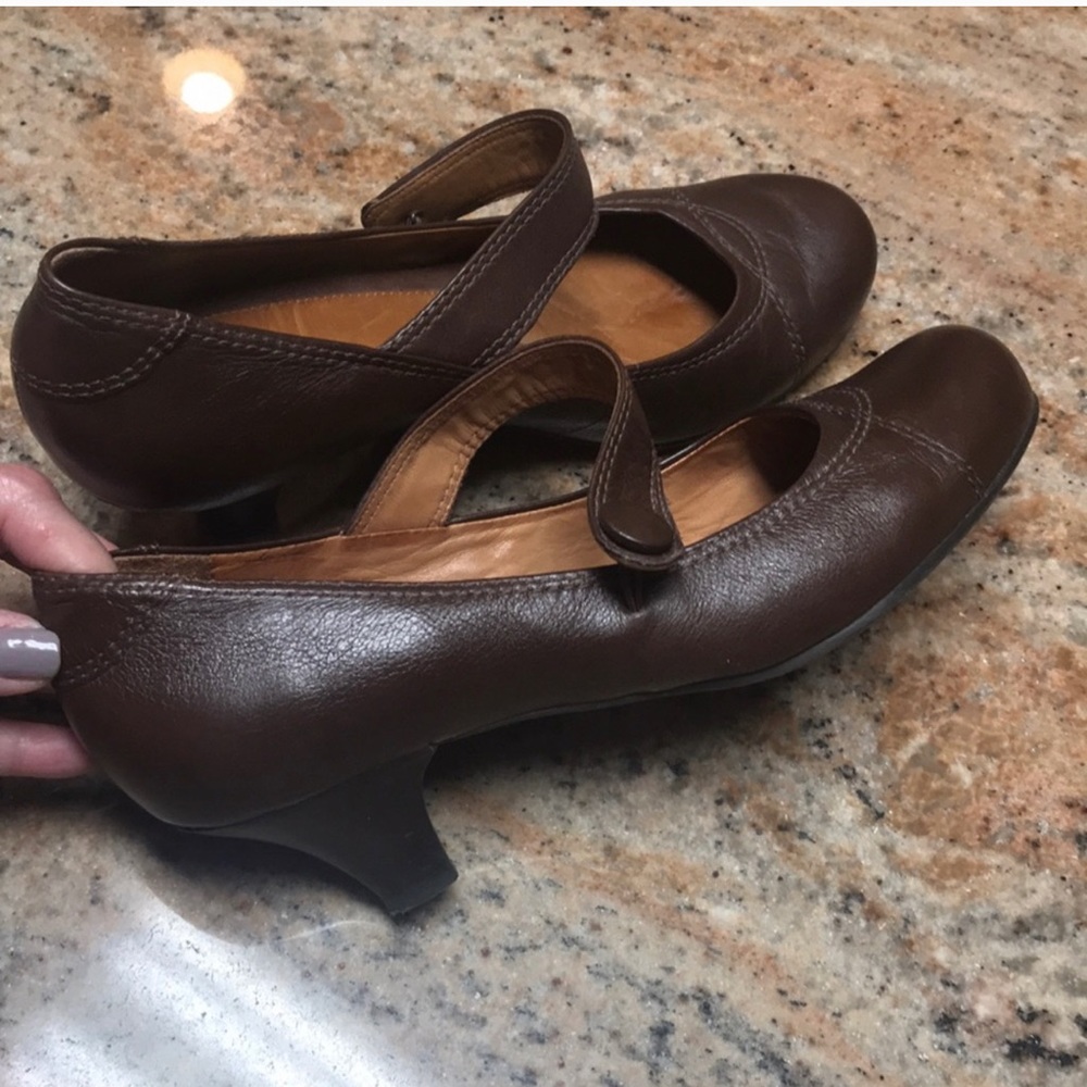 Nurture Pumps Brown Leather